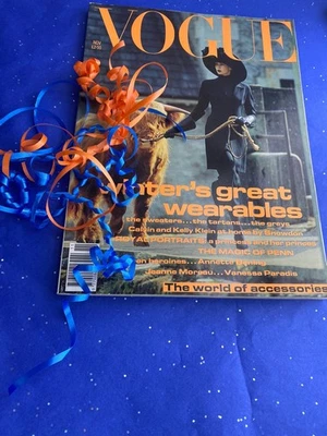 VOGUE MAGAZINE 1991 November  Fast Dispatch  FREE GIFT WRAP  - Image 1 of 4
