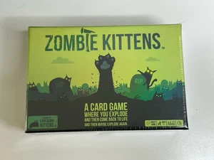 ZOMBIE KITTENS Juego de Cartas Gato - Un Juego de Exploding Kittens Familia Juego Noche NUEVO - Imagen 1 de 4