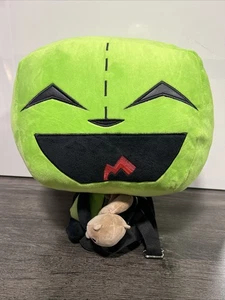 Bioworld Nickelodeon Invader Zim Gir With Squirrel 14 Inch Plush Backpack - Picture 1 of 3