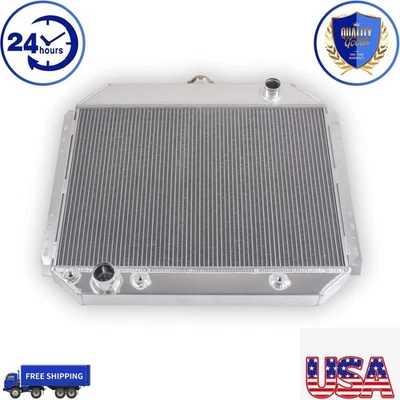 For 1965 73 1978 Ford F-Series F100 F150 F250 Truck Bronco 66-79 3 Row Radiator - Image 1 of 4