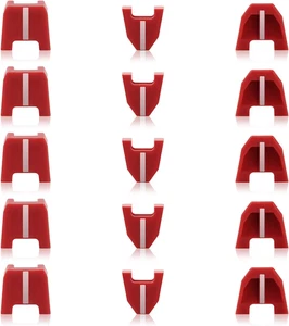 42-38-0017 No-Mar Pad Kit (15er Set) für Nagler Spitze von M18 2746-00 Nasenkissen - Bild 1 von 12