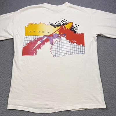 Camisa De Colección Ocean Pacific Para Hombres Grande Surf Gráfico Manga Larga Op 1983 Años 80 Foto 1 de 4