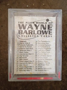The Alien World of Wayne Barlowe - Complete 90 card set [Comic Images 1994] - Picture 1 of 3