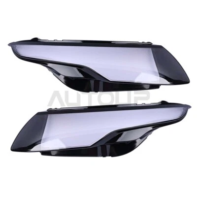 2PCS Headlight Lens Cover Left+Right For Land Rover Range Rover Evoque 2011-2019 - Image 1 of 4