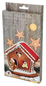 Lebkuchenhaus ausstecher haus hexenhaus hexe weihachten hänsel gretel plätzchen - Bild 1 von 10