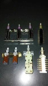 5 Assorted Vintage Stereo Selector Switch Realistic Marantz Concept Sanyo? Alps - Picture 1 of 3