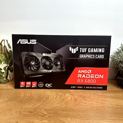 ASUS TUF Gaming AMD Radeon RX 6800 XT OC Edition 16GB GDDR6 Graphics Card SEALED - Image 1 of 4