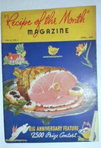 Recipie of the month vol2 no 1, recipie booklet, vintage 1936  (A2) - Picture 1 of 1