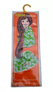 Rare Vintage Crissy Fashions Ideal Doll Clothes Outfit Funderwear Green Floral 8081 - Bild 1 von 10