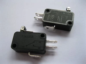 10 piezas Micro Interruptor de Límite Brazo de Rodillo Corto Subminiatura SPDT Acción Rápida 28x16mm - Imagen 1 de 5