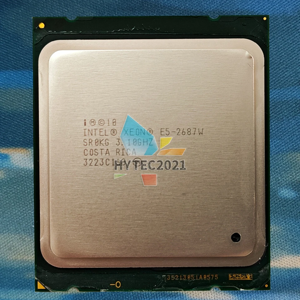 CPU Intel Xeon E5-2687W SR0GX SR0KG 3,1 GHz 8 núcleos 150 W LGA2011 E5 2687 W Foto 1 de 1