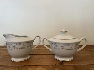 Nasco Ardsleigh Fine China Set Of Creamer & Sugar Bowl - Picture 1 of 16