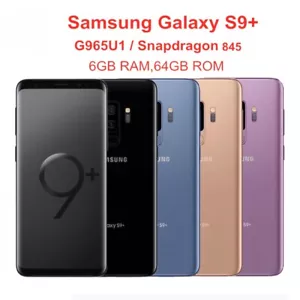 Samsung Galaxy S9+ S9 Plus G965U Original Unlocked 6GB RAM 64GB ROM Smartphone - Picture 1 of 25