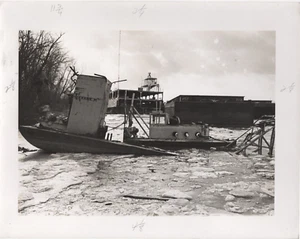 Ohio River Scene Photo in Flood 11" X 14" - Picture 1 of 1
