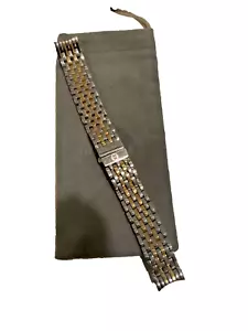 Bracciale orologio MICHELE CSX33 16 mm bicolore SS/YG - MS16AS280048 - Foto 1 di 4