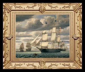 Clipper Ship Miniature Dollhouse Art Picture 8274 - Picture 1 of 1