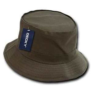 Fisherman's Fishing Sun Bucket Safari Hiking Boonie Cotton Unisex Army Cap Hat  - Picture 1 of 20