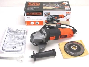 NEW! BLACK & DECKER 4-1/2" ANGLE GRINDER, 6 AMP, BDEG400 - Picture 1 of 10