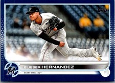 Elieser Hernandez 2022 Topps 1st Edition  #9 Miami Marlins
