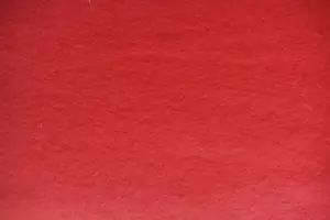 RED SOLID FELT 100% ACRYLIC 36X26 INCHES + 42X9" REMNANT - Picture 1 of 2