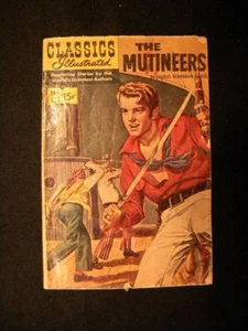 Vintage Classic Illustrated November 1963 The Mutineers Comic Book (Gilberton) - Picture 1 of 3
