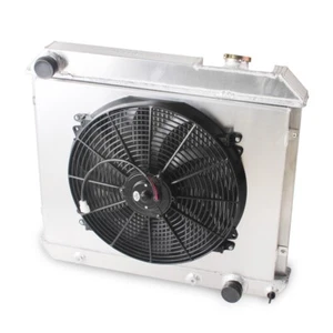 Ventilador de radiador de 3 filas para camioneta Chevy C10 C20 C30 K10 K20 K30 1963 1964 1965 1966 - Imagen 1 de 16