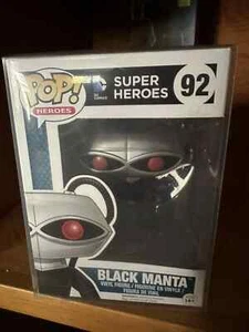 Funko POP! Black Manta #92 VAULTED New Aquaman Avengers DC Comics - Picture 1 of 1