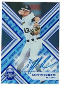 2018 Panini ASPIRATIONS Griffin Roberts Auto SP 3/50 CARDINALS - Bild 1 von 2