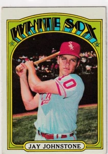 1972 TOPPS JAY JOHNSTONE CHICAGO WHITE SOX (REVIEW SCANS) (JC)440 - Picture 1 of 2