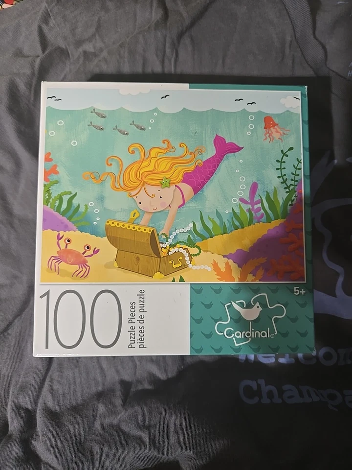 100 Piece Jigsaw Puzzle Cardinal 9 X 11 Colorful Windmills