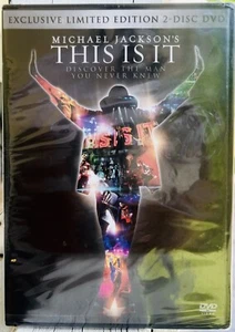 Michael Jackson THIS IS IT  Exclusive Limited Ed 2-Disc DVD Sealed! - Picture 1 of 2