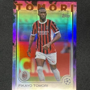 Fikayo Tomori 2024-25 Topps Soccer Purple Inferno /299 - AC Milan - Picture 1 of 2