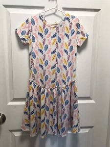 Dot Dot Smile 8/10 Feather Flapper Dress - Picture 1 of 4