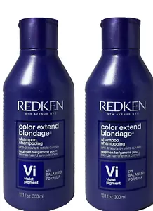 2 Redken Color Extend Blondage Shampoo for Blonde Hair 10.1 oz ea - Picture 1 of 1