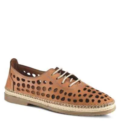 Spring Step Womens Bernetta Leather Loafer - Camel Brown, 37M New without Box - Image 1 of 4