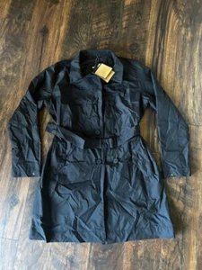 NEW THE NORTH FACE Belted Trench Jacket Black NFOA5iTLJK3 Womens Size Medium - Picture 1 of 2
