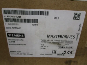 1 PIEZA NUEVO EN CAJA SIEMENS 6SE7016-1EA61 Envío rápido a través de FedEx o DHL - Imagen 1 de 6