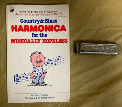 Harmonical - Vintage HOHNER MARINE BAND - # A440 - y libro musicalmente desesperado Foto 1 de 4