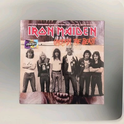 IRON MAIDEN UNLEASH THE BEAST LP LIVE 1981 SEALED Splatter VINYL Ltd. 300 Copies - Image 1 of 3