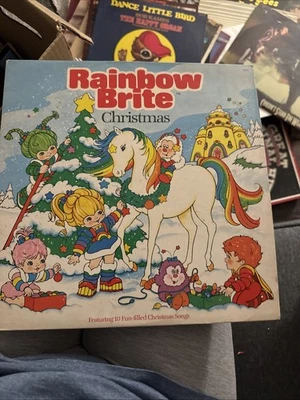 Rainbow Brite Christmas 1985 Vinyl LP  Record Hallmark Disney Holiday Foto 1 de 2