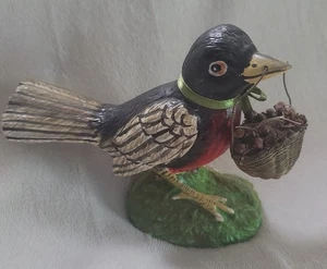 Vintage American Robin Porcelain Ceramic Figure/Figurine - Picture 1 of 5