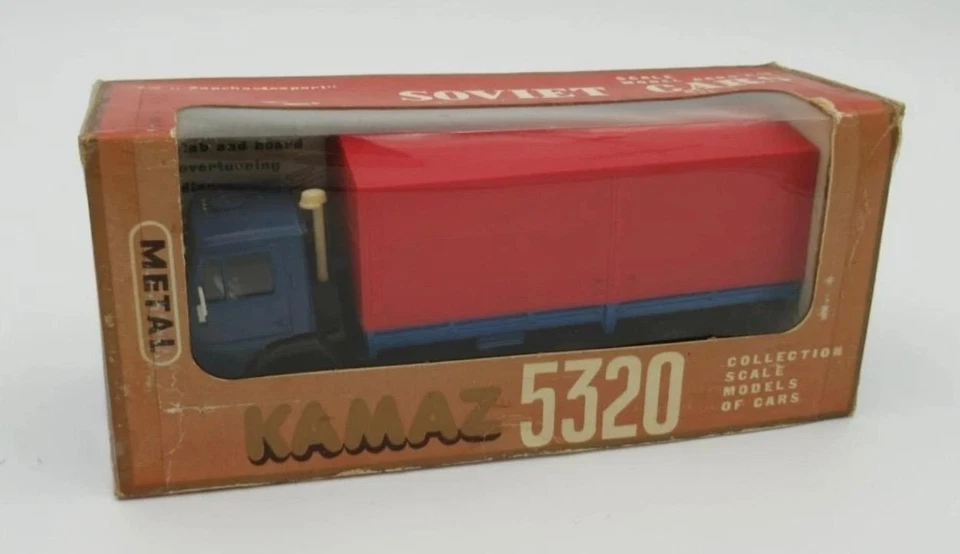 ORIGINAL  KAMAZ 5320 ZIL MADE in CCCP VOLGA GAZ VAZ 1/43 NOVOEXPORT USSR Russian - Bild 1 von 4