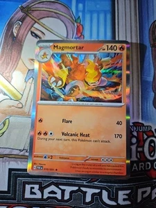 Magmortar 010/091 Sv: Paldean Fates Holo Rare NM - Picture 1 of 1