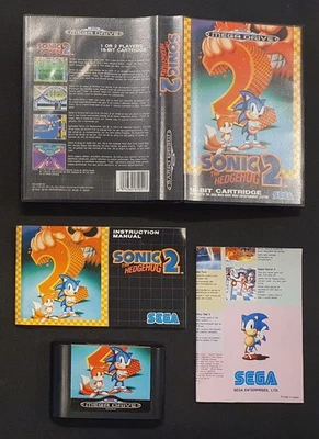 Console GameSEGA 16 BIT Mega Drive Megadrive PAL EUR ITA Sonic The Hedgehog 2 - Immagine 1 di 2