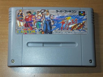 SFC SNES Final Fight Tough Super Famicom CAPCOM Japanese Import Version - Image 1 of 3