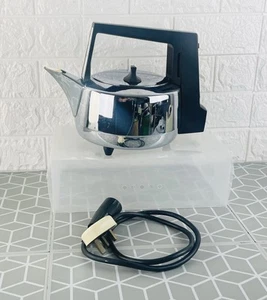 Vintage SWAN CA 363F Automatic Chrome Kettle Nice Condition Late 70s Early 1980s - Picture 1 of 17