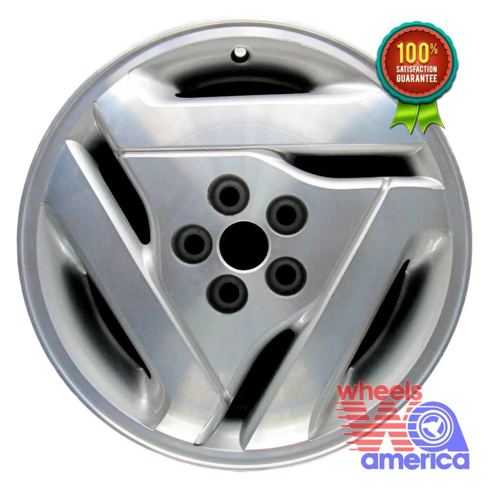 Wheel Rim Pontiac Grand Am 16 1993-1995 12355882 Machined OEM Factory OE 6513 - Image 1 of 4