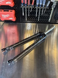 Horquilla de carbono roscada negra de 1” pulgada enrollada - Imagen 1 de 20