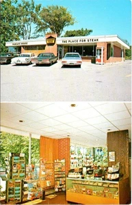 Postal de colección South Burlington Tía Sara's Pancake House Restaurant Roadside 1972 - Imagen 1 de 2