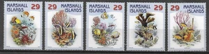 Marshall 2011 Fauna Wildlife Marinelife Fisch Fish Corals compl set MNH - Picture 1 of 1